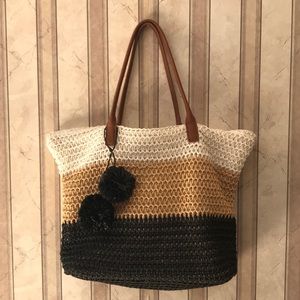 STRAW BEACH TOTE